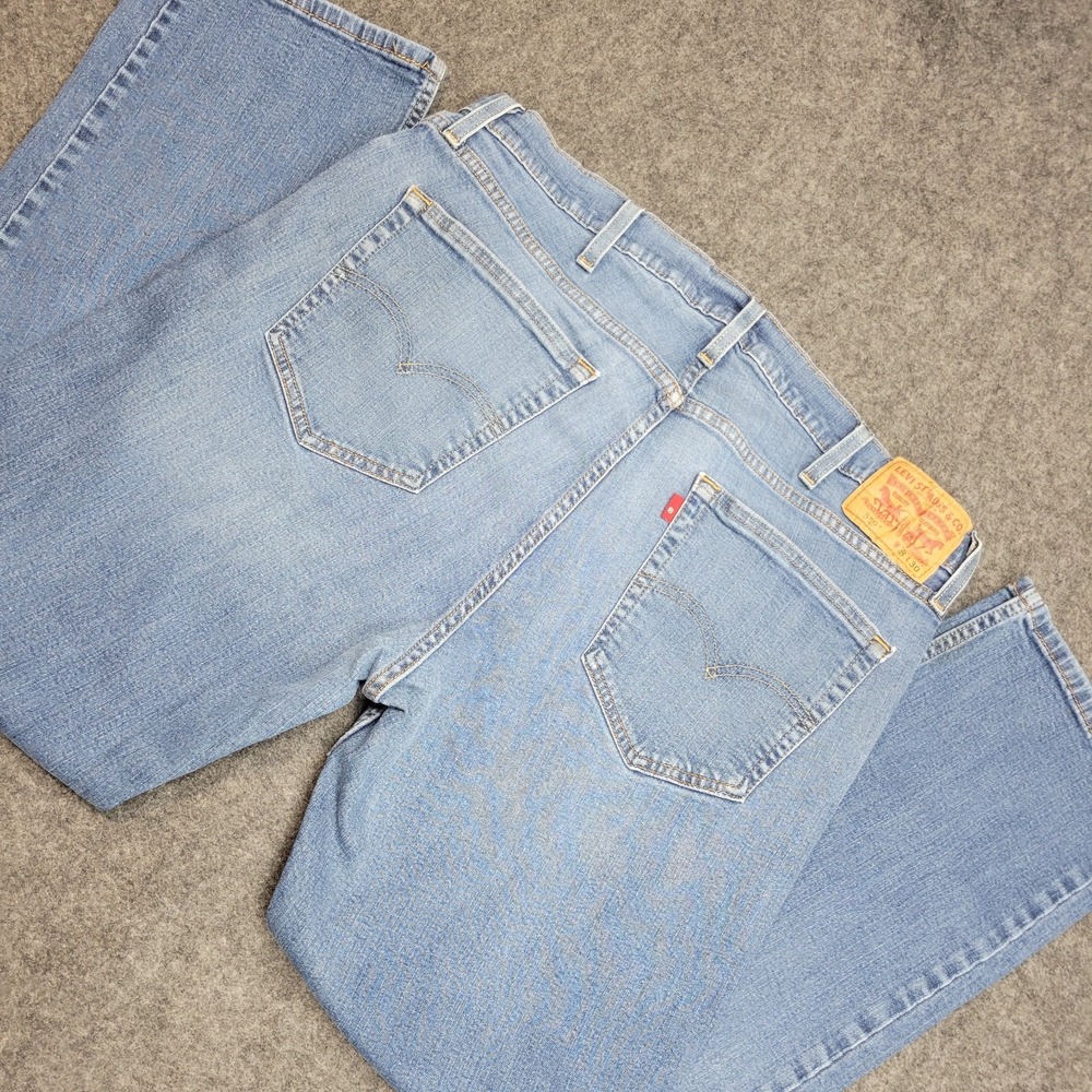 Levis 559 Jeans Mens 38x30 Blue Relaxed Straight Leg Americana Weekend Dad